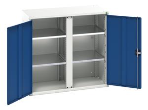 Verso 1050x550x1000H Partition Cupboard 4 Shelf Bott Verso Basic Tool Cupboards Cupboard with shelves 50/16926555.11 Verso 1050x550x1000H Kitted Cupboard.jpg